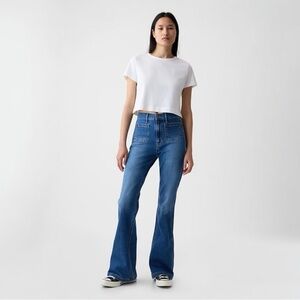 NWT GAP High Rise '70s Flare Jeans